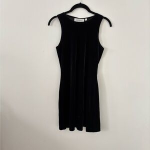 Naked Zebra Classic Black Mini Dress